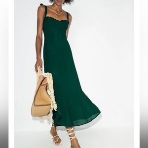 Reformation Nikita Dress in Green